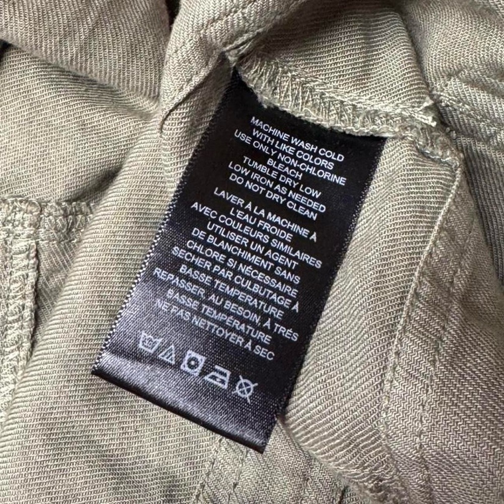 Urban Outfitters Women’s Khaki Utility Jacket Size Small Coquette Fairy 2016 - Picture 3 of 3